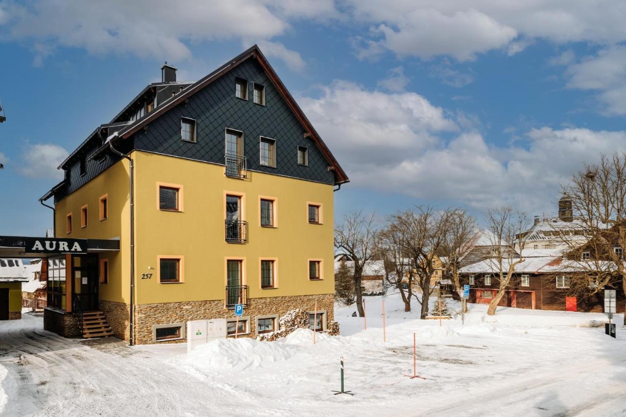 Ferienwohnung Aura V By Mountain Ways Boží Dar Exterior foto