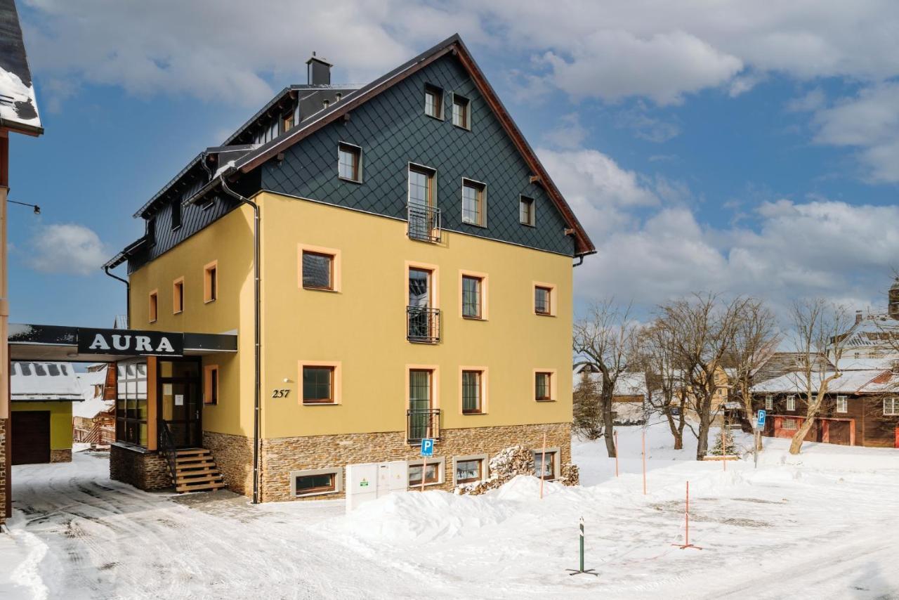 Ferienwohnung Aura V By Mountain Ways Boží Dar Exterior foto
